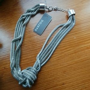 Silver plated necklace